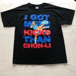 I Got More Kicks Than Chun-Li T-shirt